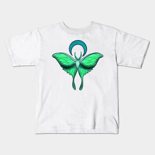 Celestial Moth Kids T-Shirt